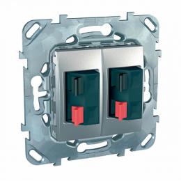 Изображение продукта Аудиорозетка двойная Schneider Electric Unica 